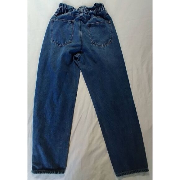 Vigoss Women's Jeans Size 29 Paper Bag Scrunch Top High Rise - Picture 2 of 7